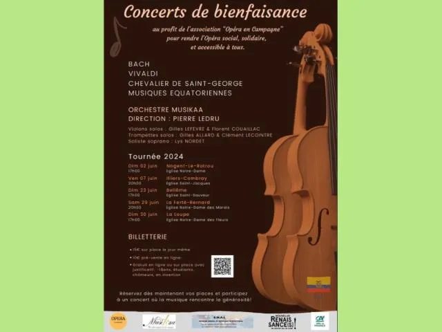 Image qui illustre: Opéra En Campagne I Concert De Bienfaisance