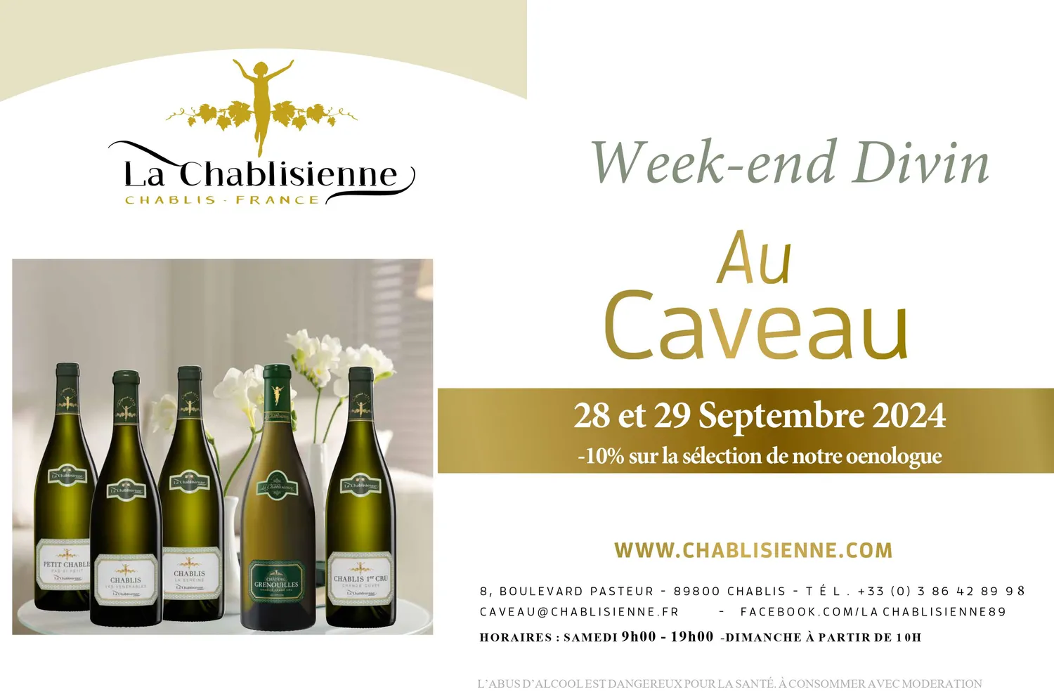 Image qui illustre: Week-end Divin à La Chablisienne à Chablis - 0