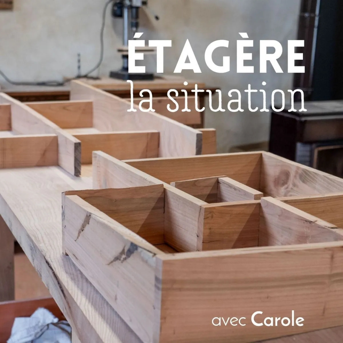 Image qui illustre: Fabriquez votre étagère à partir d'une planche brute à Quelaines-Saint-Gault - 0