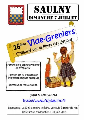 Image qui illustre: 16eme Vide Grenier - Saulny