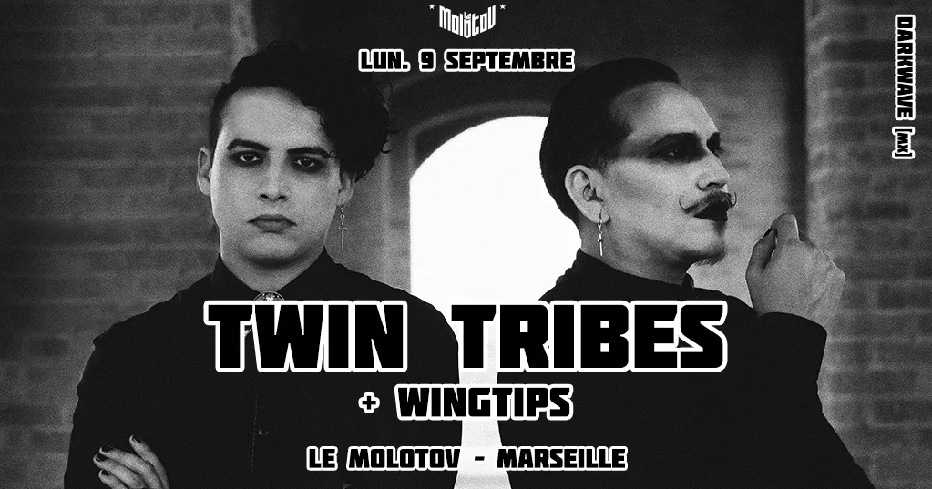 Image qui illustre: Twin Tribes / Wingtips à Marseille - 0