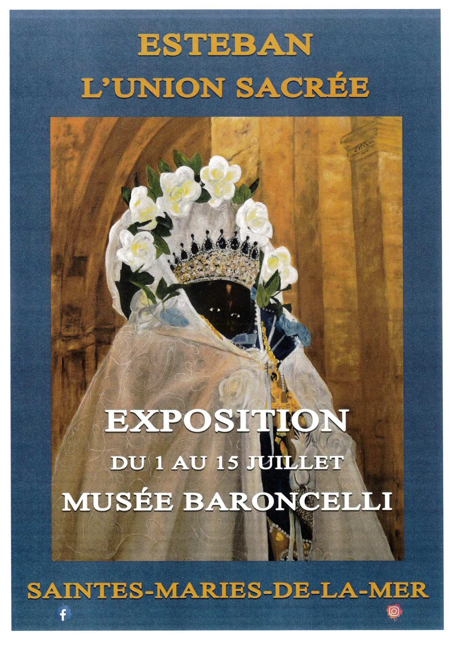 Image qui illustre: Exposition Des Oeuvres D'esteban à Saintes-Maries-de-la-Mer - 0