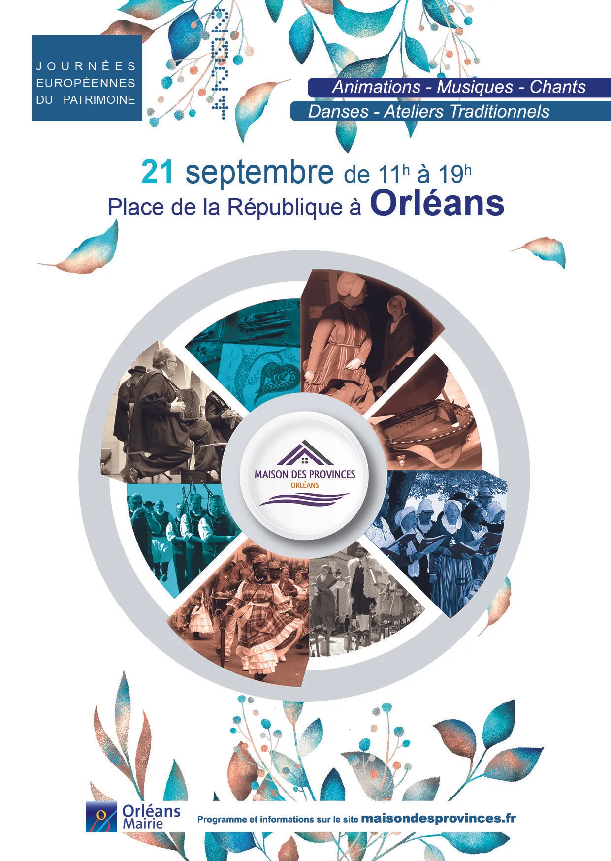 Image qui illustre: Vivez les cultures régionales – animations participatives lors des Journées du Patrimoine 2024 à Orléans - 0