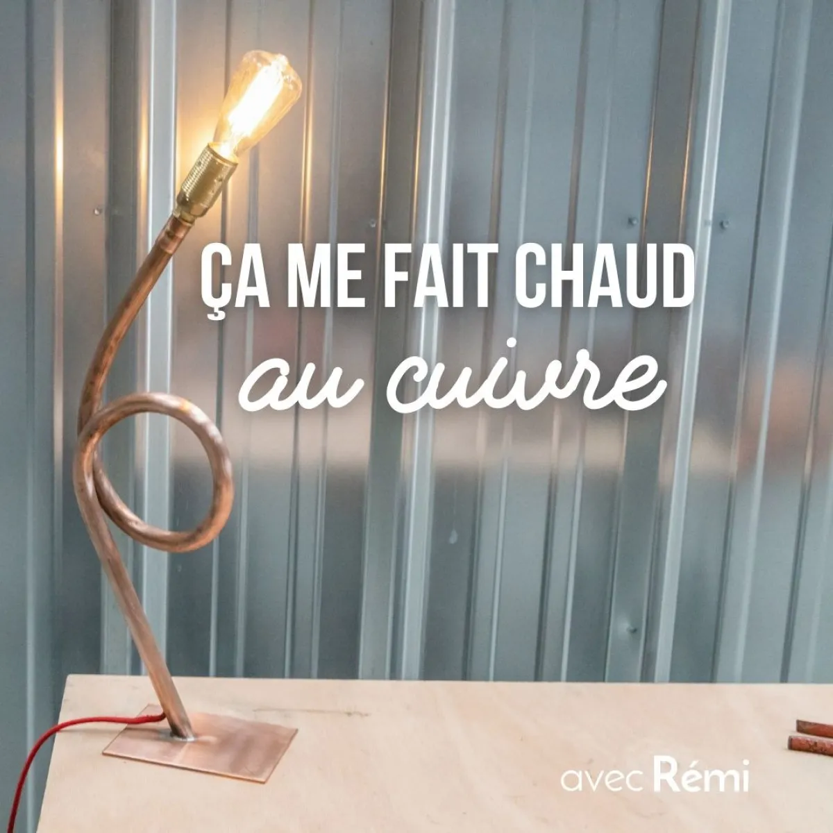 Image qui illustre: Fabriquez votre lampe en cuivre à Saint-Jean-d'Illac - 0