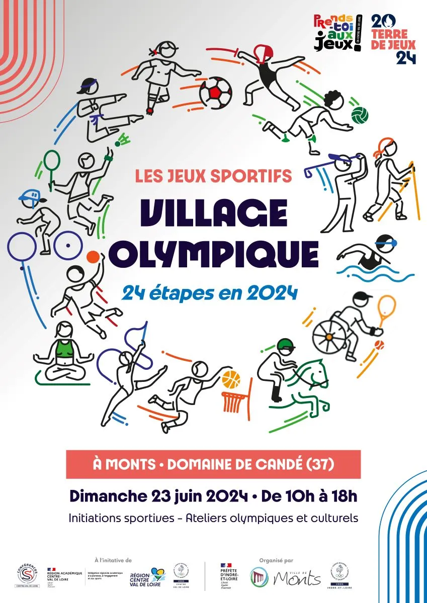 Image qui illustre: Village Olympique : Les Jeux Sportifs à Monts - 0