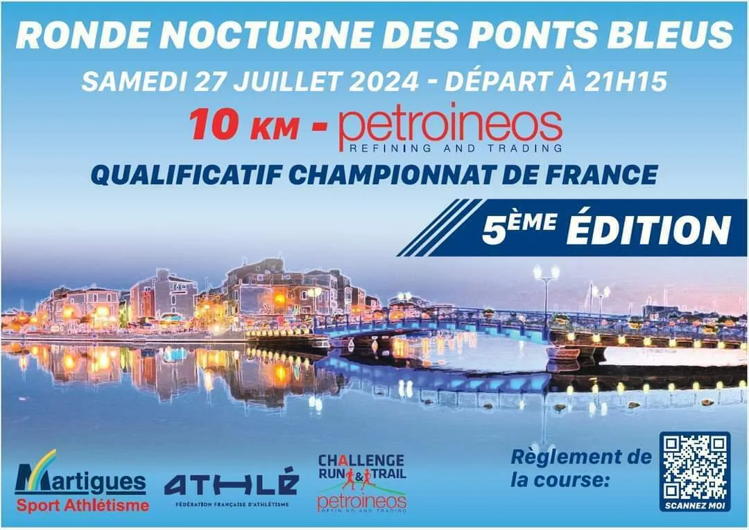 Image qui illustre: FADAS DU MONDE. La Ronde Nocturne des Ponts Bleus à Martigues - 0