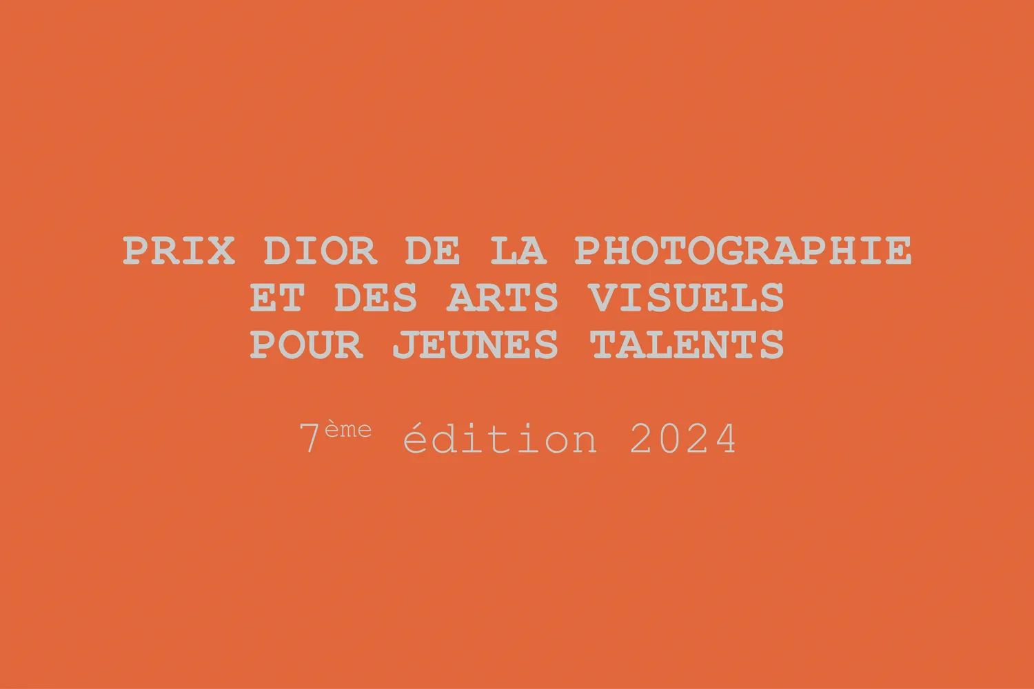 Image qui illustre: LUMA Arles｜Prix Dior de la Photographie et des Arts Visuels Pour Jeunes Talents 2024 à Arles - 0