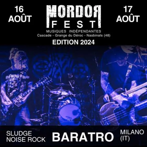 Image qui illustre: Festival Mordorfest : Baratro En Concert