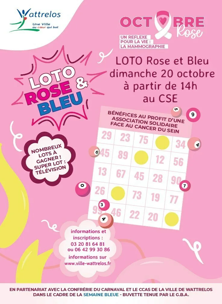 Image qui illustre: Loto Rose & Bleu à Wattrelos - 0