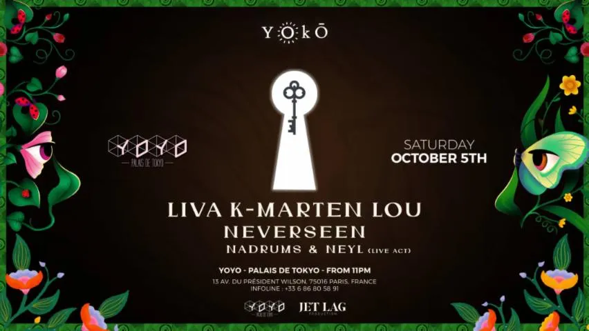 Image qui illustre: YOKO invite LIVA K, MARTEN LOU & NEVERSEEN