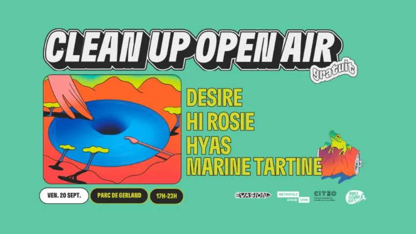 Image qui illustre: CLEAN UP OPEN AIR