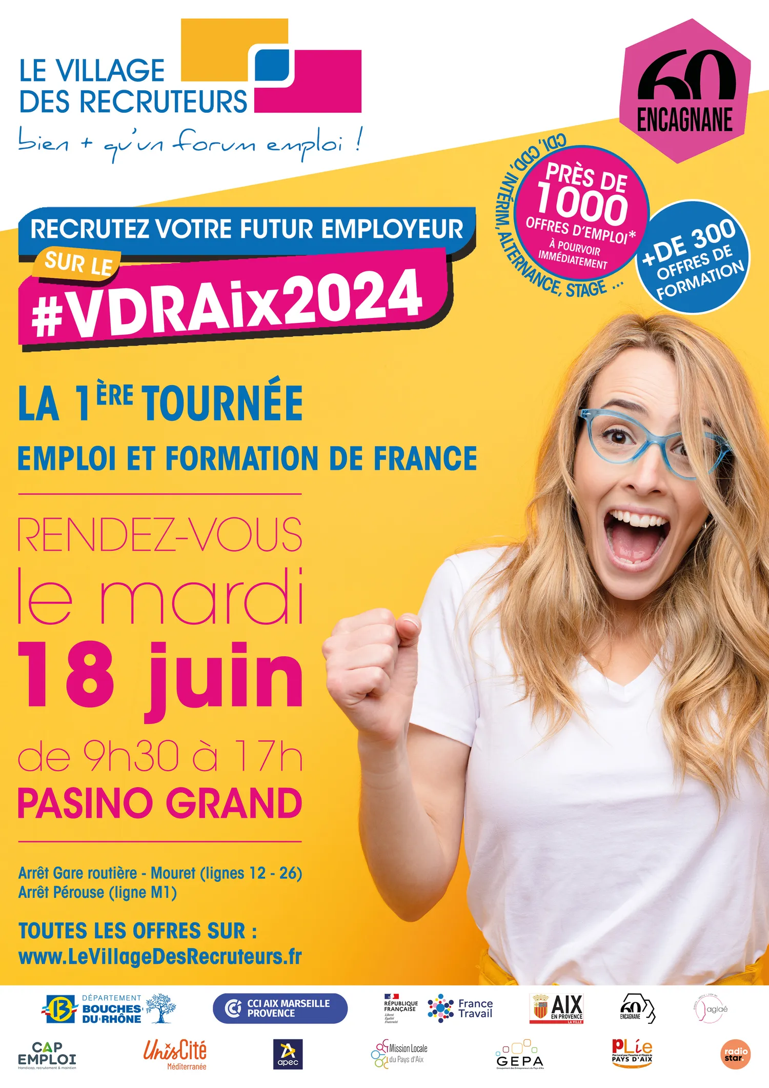 Image qui illustre: Le Village Des Recruteurs D'aix-en-provence 2024 à Aix-en-Provence - 0