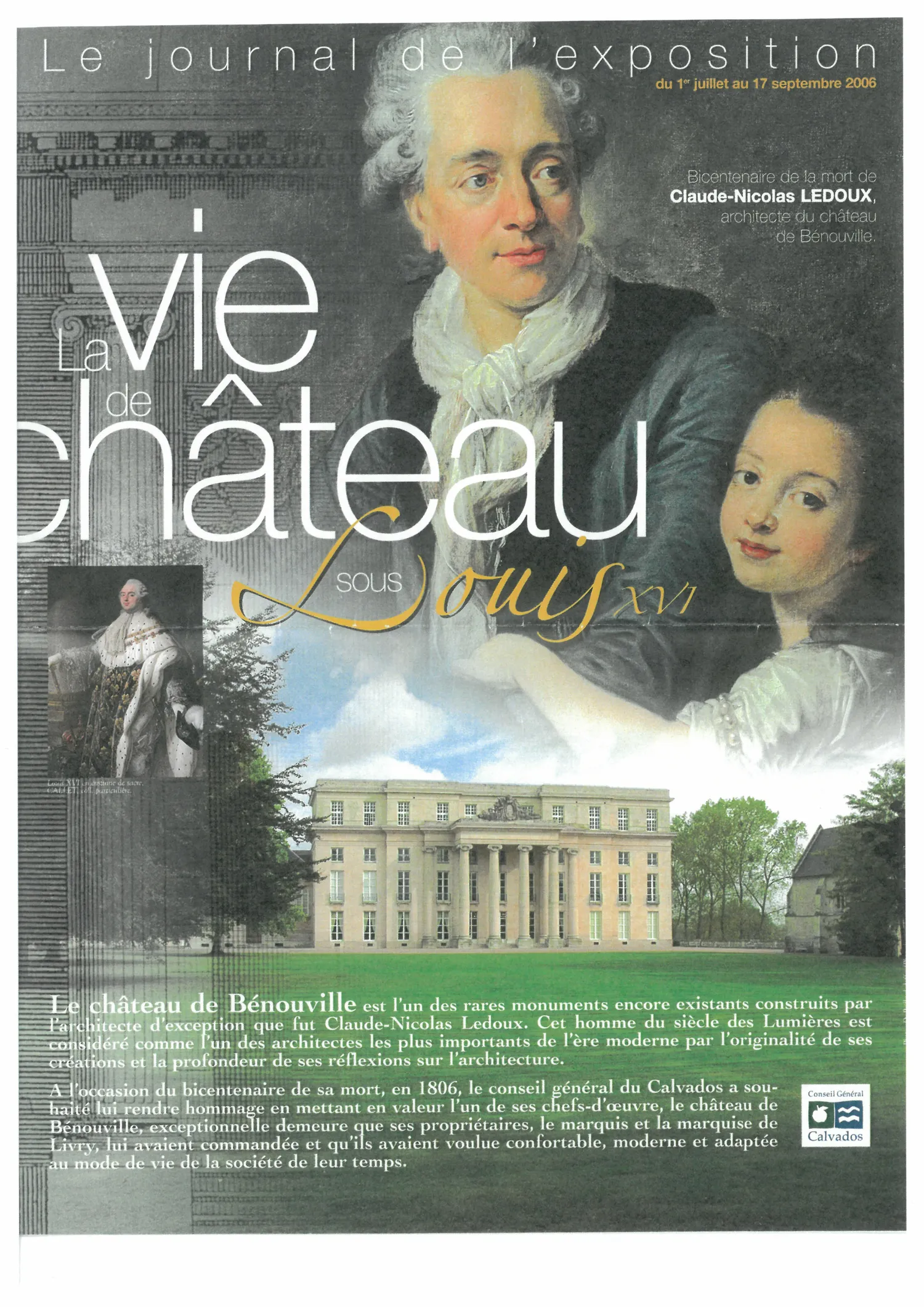 Image qui illustre: Exposition : la vie de château sous Louis XVI à Bénouville - 0