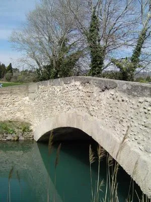 Image qui illustre: Pont Du Bosquet Dit Romain à Sénas - 0