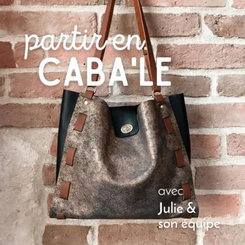 Image qui illustre: Réalisez votre sac cabas en cuir