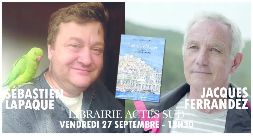 Image qui illustre: Sébastien Lapaque et Jacques Ferrandez