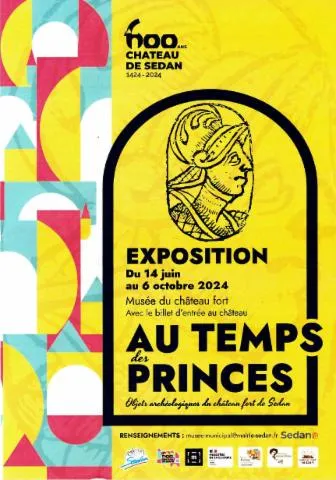 Image qui illustre: Visite guidée de l'exposition Au temps des princes : objets archéologiques du château fort de Sedan