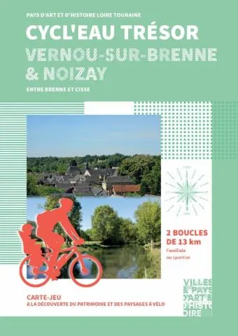 Image qui illustre: Cycl'eau Trésor - Vernou-sur-brenne & Noizay - Entre Brenne Et Cisse