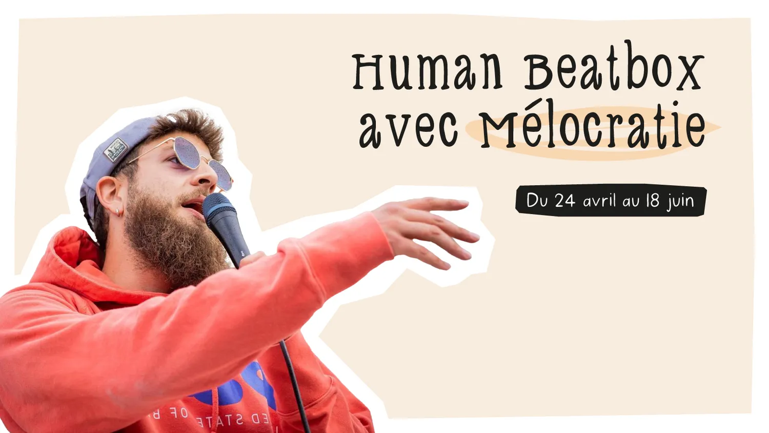 Image qui illustre: Initiation aux bases du Human Beatbox avec Mélocratie à Fleury-les-Aubrais - 0