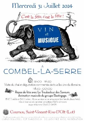 Image qui illustre: Vin Et Musique Au Domaine De Combel-la-serre