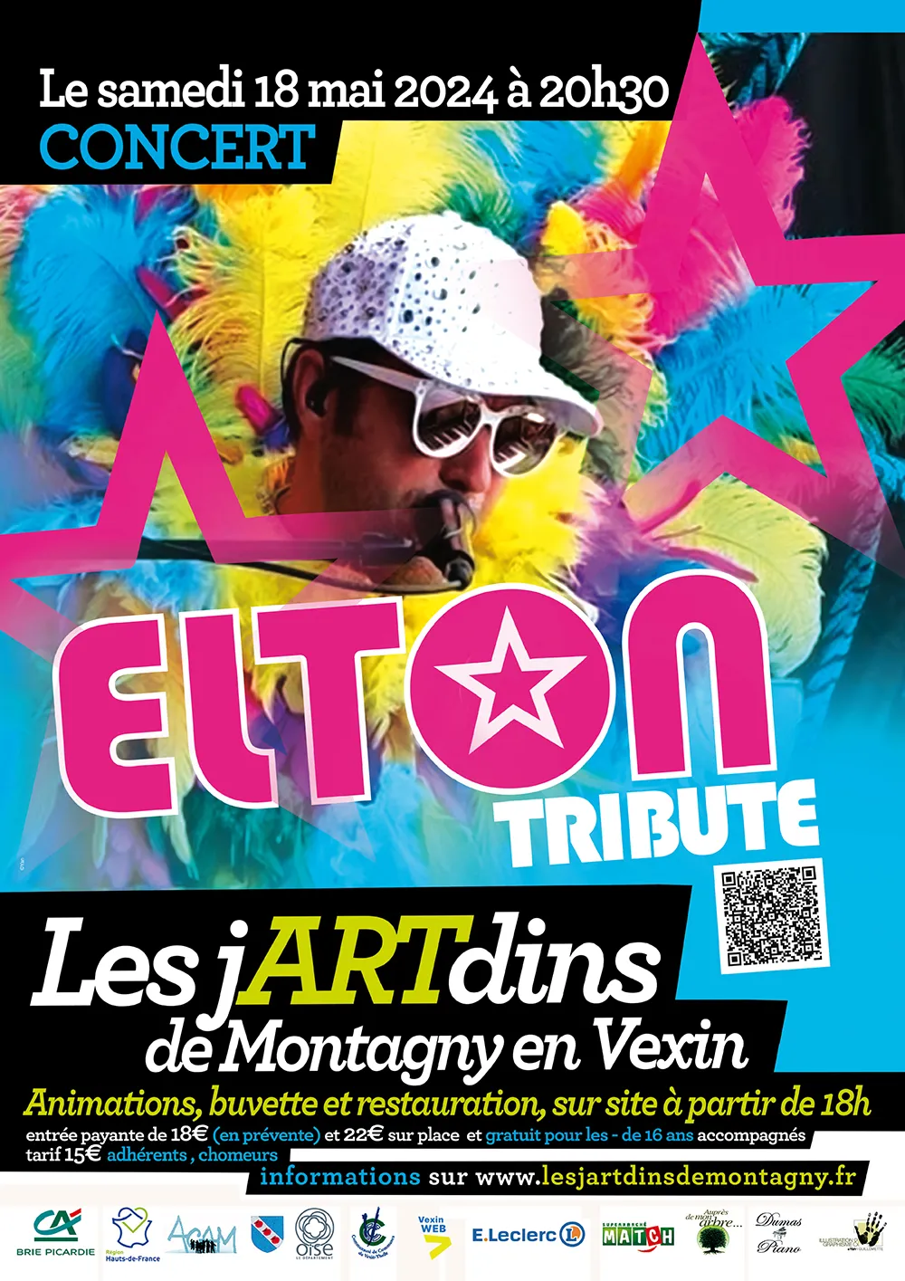 Image qui illustre: Concert Elton Tribute à Montagny-en-Vexin - 0