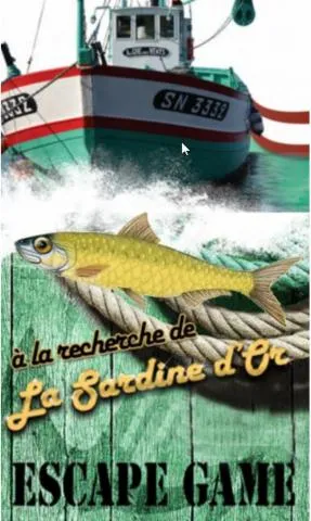 Image qui illustre: Escape game A la recherche de la sardine d'or