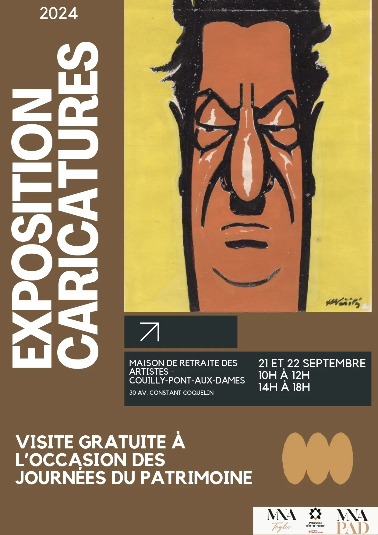 Image qui illustre: Exposition Les Caricatures dans le Collections du Musée des Artistes à Couilly-Pont-aux-Dames - 0