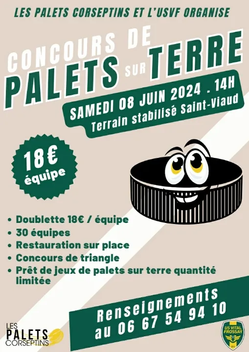 Image qui illustre: Concours De Palets Sur Terre à Saint-Viaud - 1