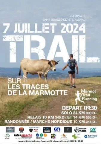 Image qui illustre: Trail : Sur Les Traces De La Marmotte