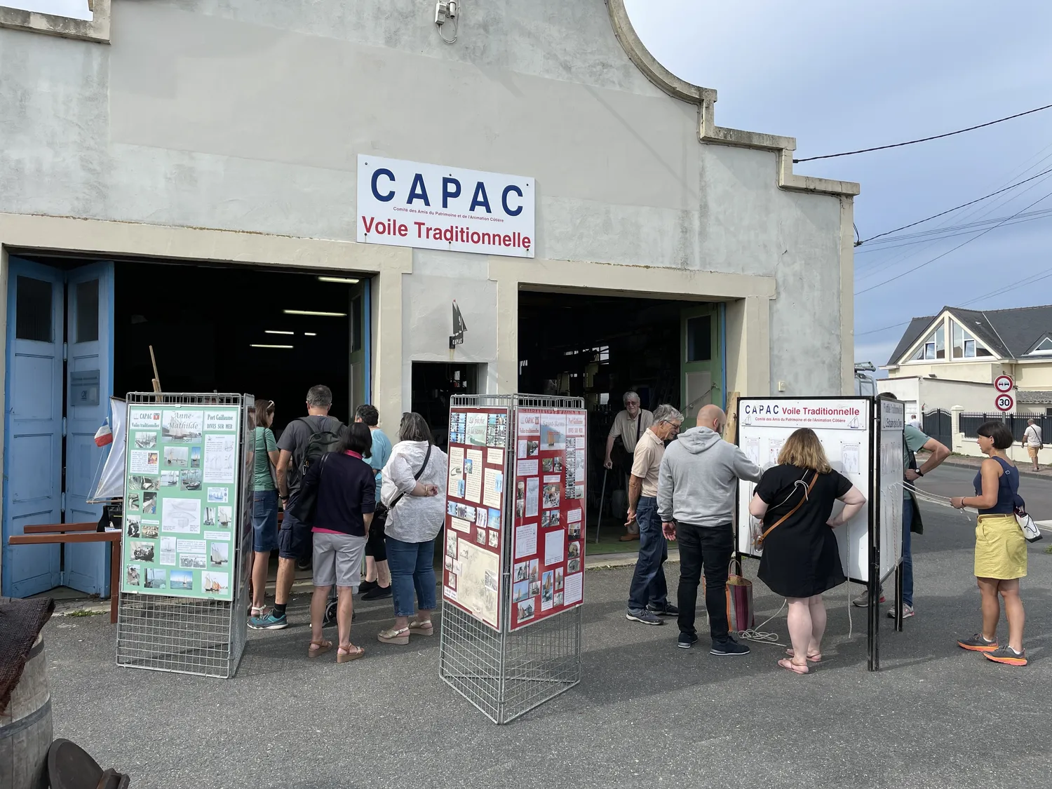 Image qui illustre: Visite guidée de l'atelier à Dives-sur-Mer - 0