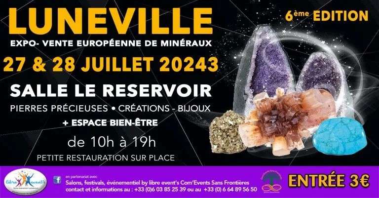 Image qui illustre: Exposition Vente De Minéraux à Lunéville - 0