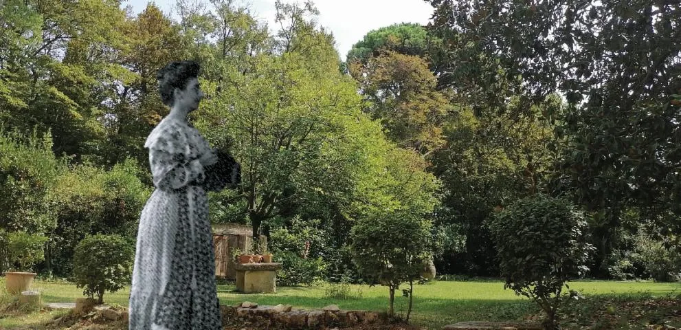 Image qui illustre: Le jardin de Louise - visite découverte d'un jardin Belle Epoque MH - avant restauration