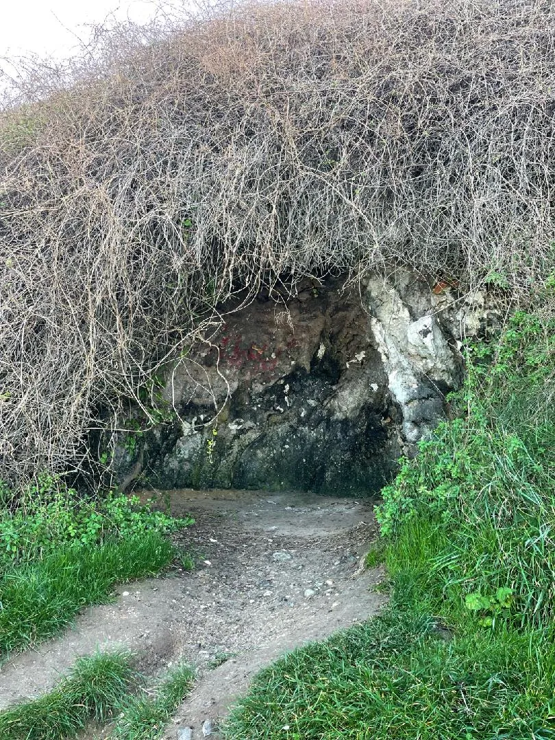 Image qui illustre: La grotte de Victor Hugo  à Veules-les-Roses - 0