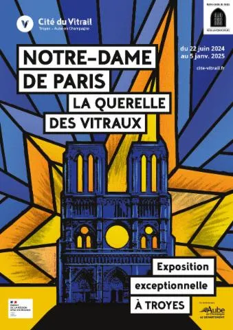 Image qui illustre: Exposition "notre-dame-de-paris : La Querelle Des Vitraux (1935-1965)"