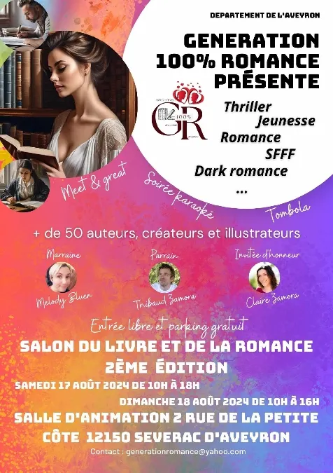 Image qui illustre: Salon Du Livre Et De La Romance À Sévérac-le-château à Sévérac d'Aveyron - 0