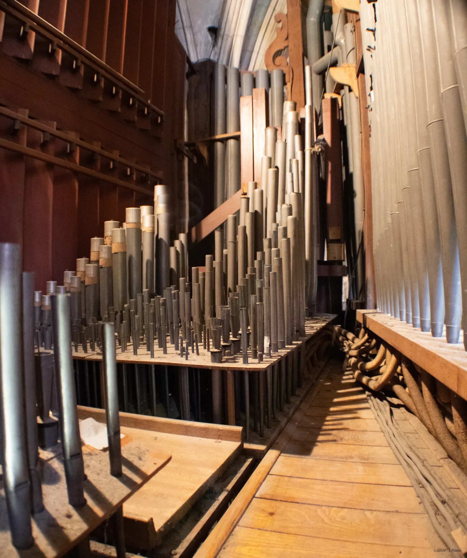 Image qui illustre: Visite guidée de l'orgue à L'Aigle - 0