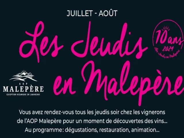 Image qui illustre: Les Jeudis En Malepère - Château Les Cèdres De Robert