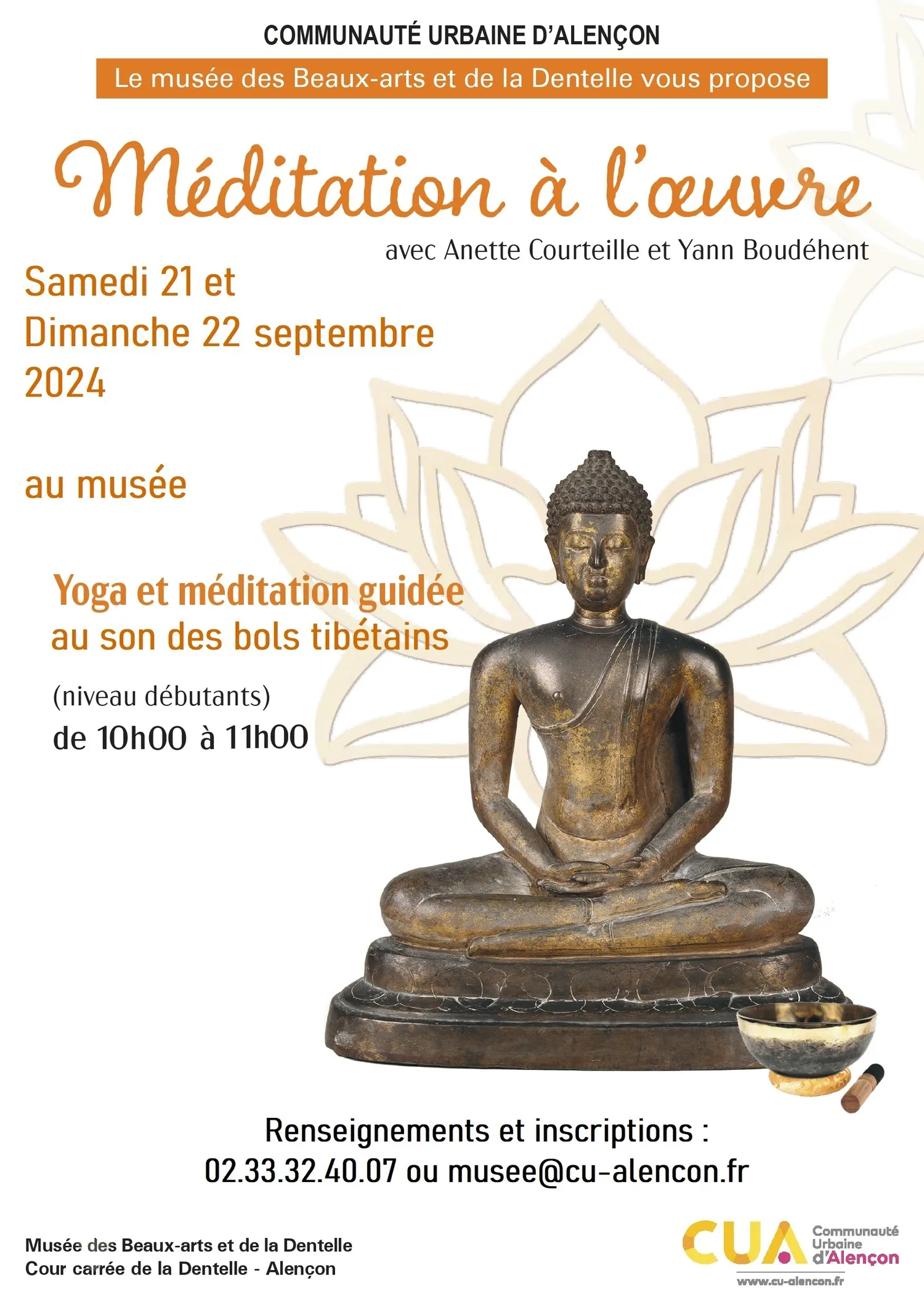 Image qui illustre: Atelier : méditation à l’œuvre à Alençon - 0