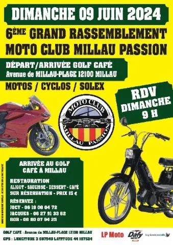 Image qui illustre: 6ème Grand Rassemblement Moto Club Millau Passion