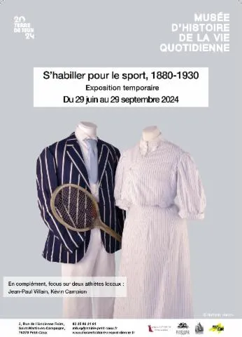Image qui illustre: Visite guidée de l'exposition : s'habiller pour le sport, 1880-1930