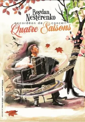 Image qui illustre: Concert accordéon QUATRE SAISONS