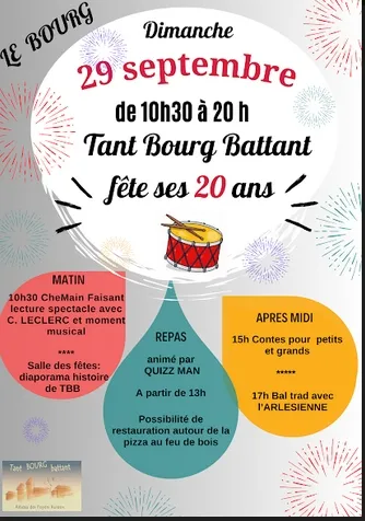 Image qui illustre: Tant Bourg Battant Fête Ses 20 Ans! à Le Bourg - 0