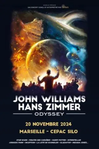 Image qui illustre: JOHN WILLIAMS & HANS ZIMMER ODYSSEY PAR CURIEUX ORCHESTRE
