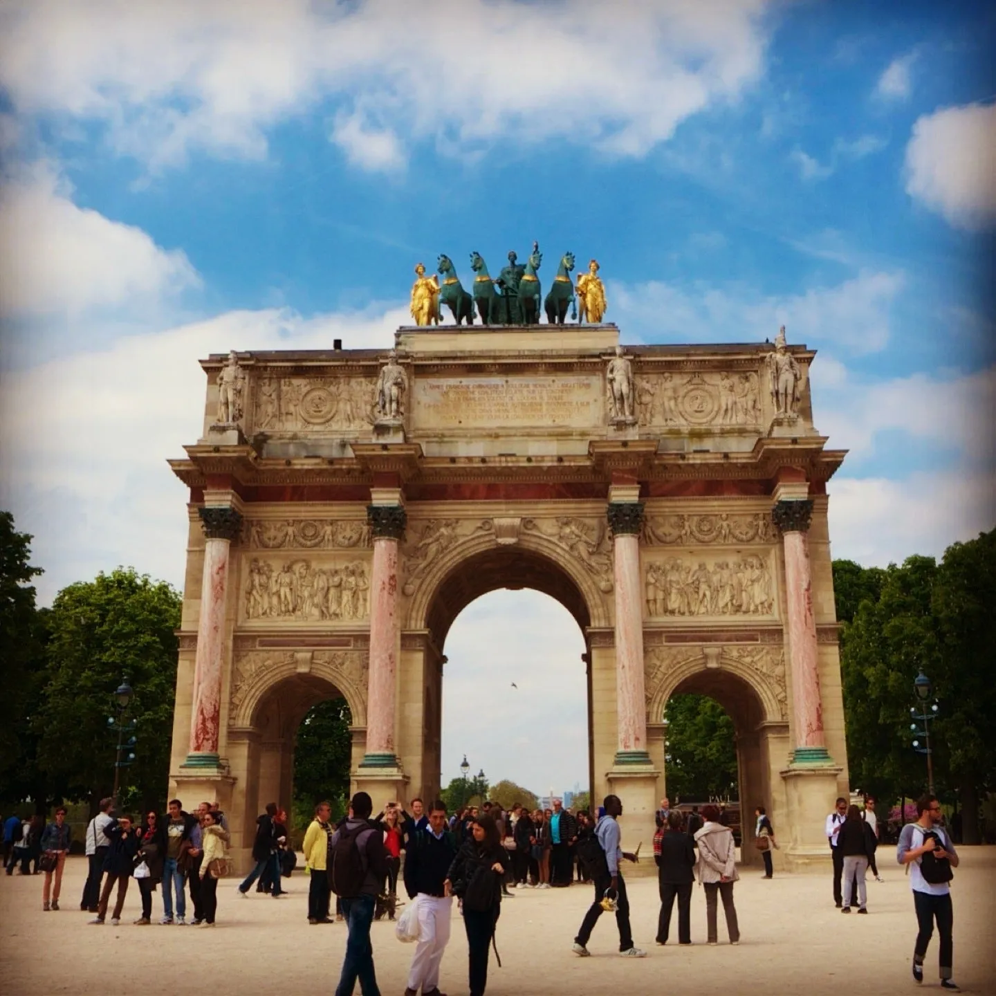 Image qui illustre: Arc de Triomphe du Carrousel à Paris - 1