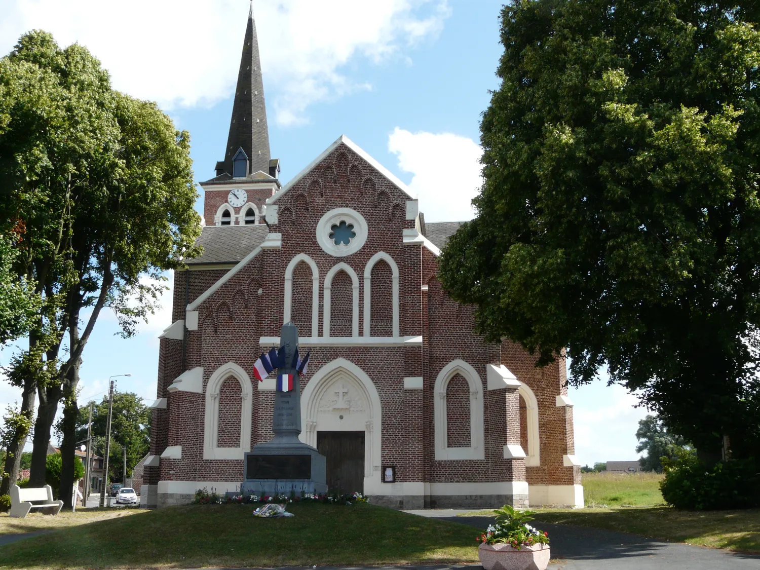 Image qui illustre: Eglise Saint-nicolas De Niergnies à Niergnies - 0