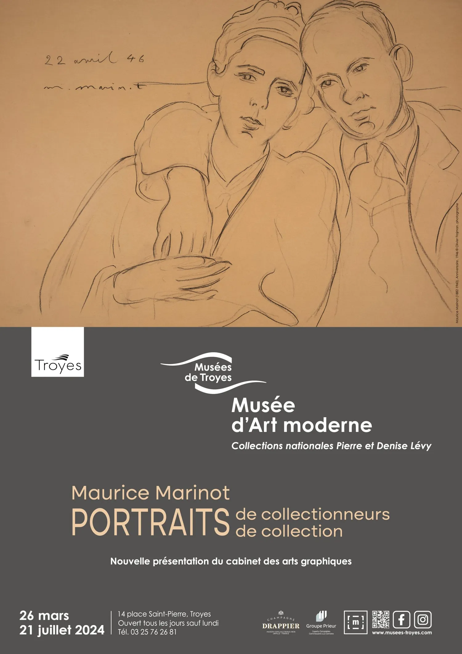 Image qui illustre: Maurice Marinot, Portraits De Collectionneurs, Portraits De Collection à Troyes - 1