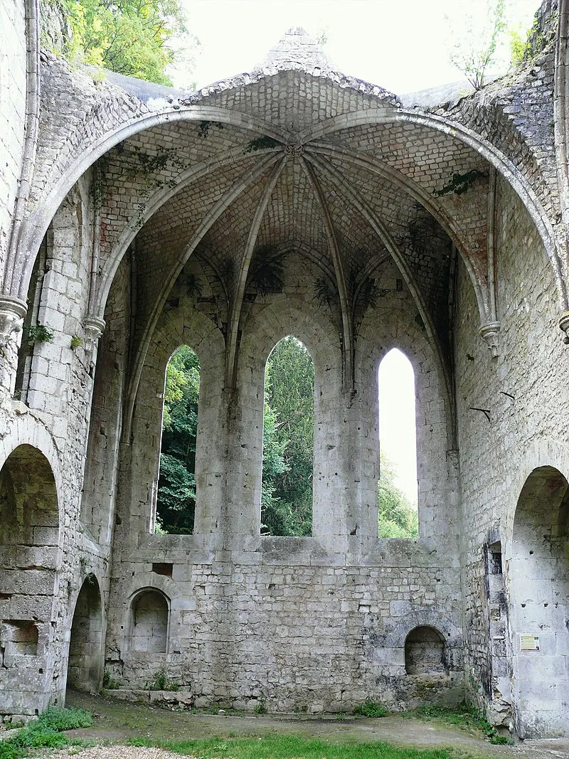 Image qui illustre: Abbaye Notre-Dame de Fontaine-Guérard à Radepont - 1