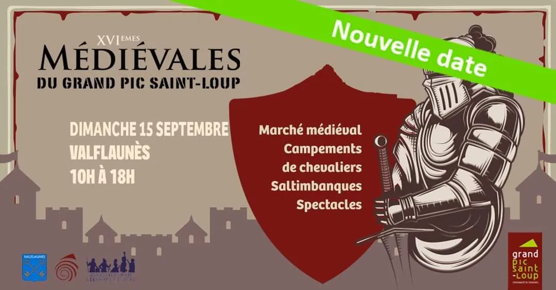 Image qui illustre: Les Médiévales En Grand Pic Saint-loup à Valflaunès - 1