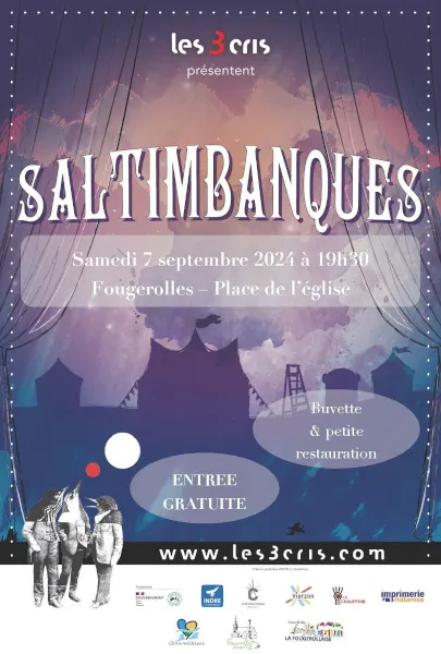 Image qui illustre: Spectacle Saltimbanques à Fougerolles - 1