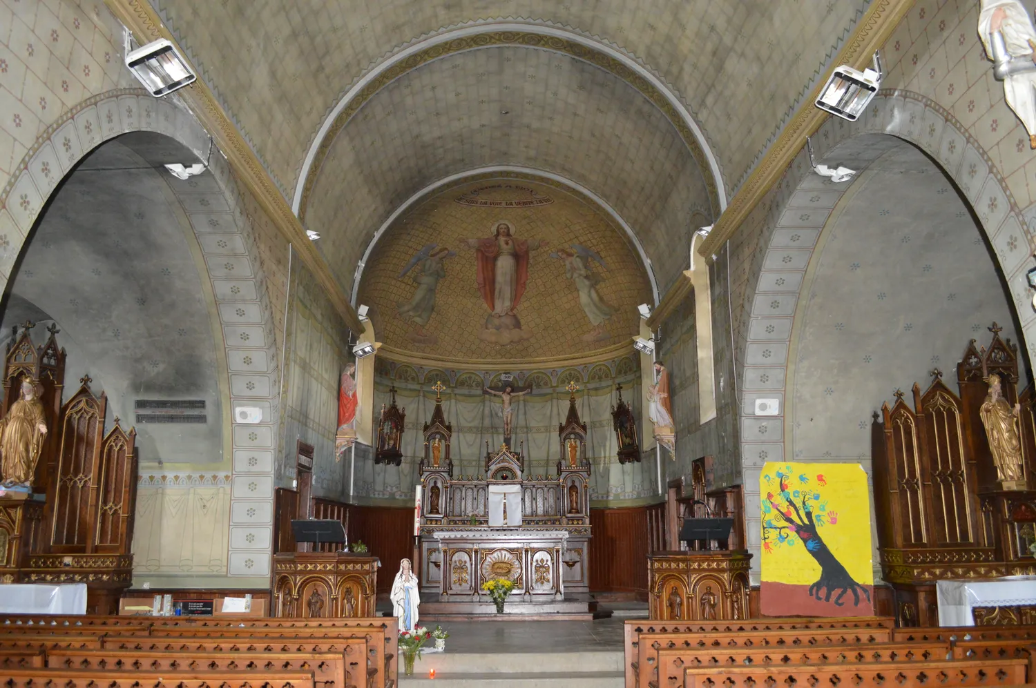 Image qui illustre: Eglise Saint-martin D'auxillac à La Canourgue - 1